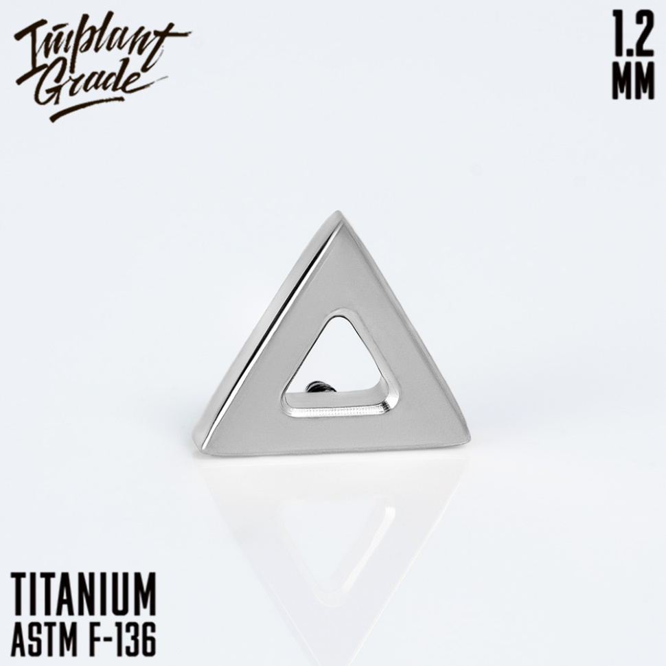 Топ "HOLLOW TRIANGLE SILVER"