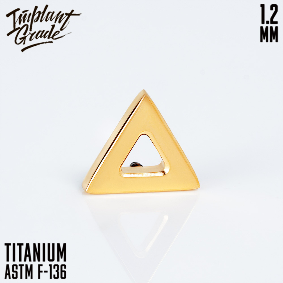 Топ "HOLLOW TRIANGLE GOLD"