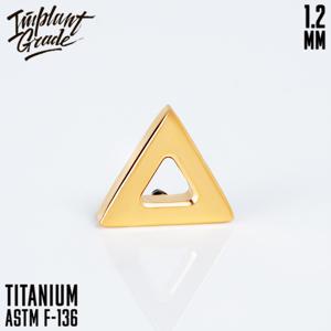Топ "HOLLOW TRIANGLE GOLD"