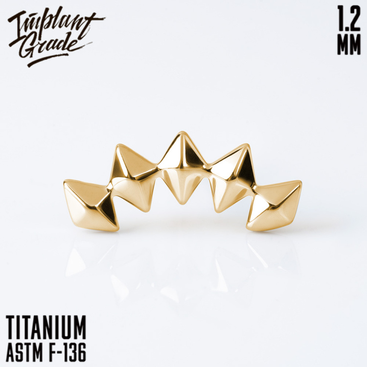 Топ "RHOMB LINE GOLD"