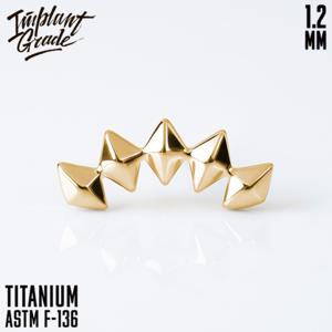 Топ "RHOMB LINE GOLD"