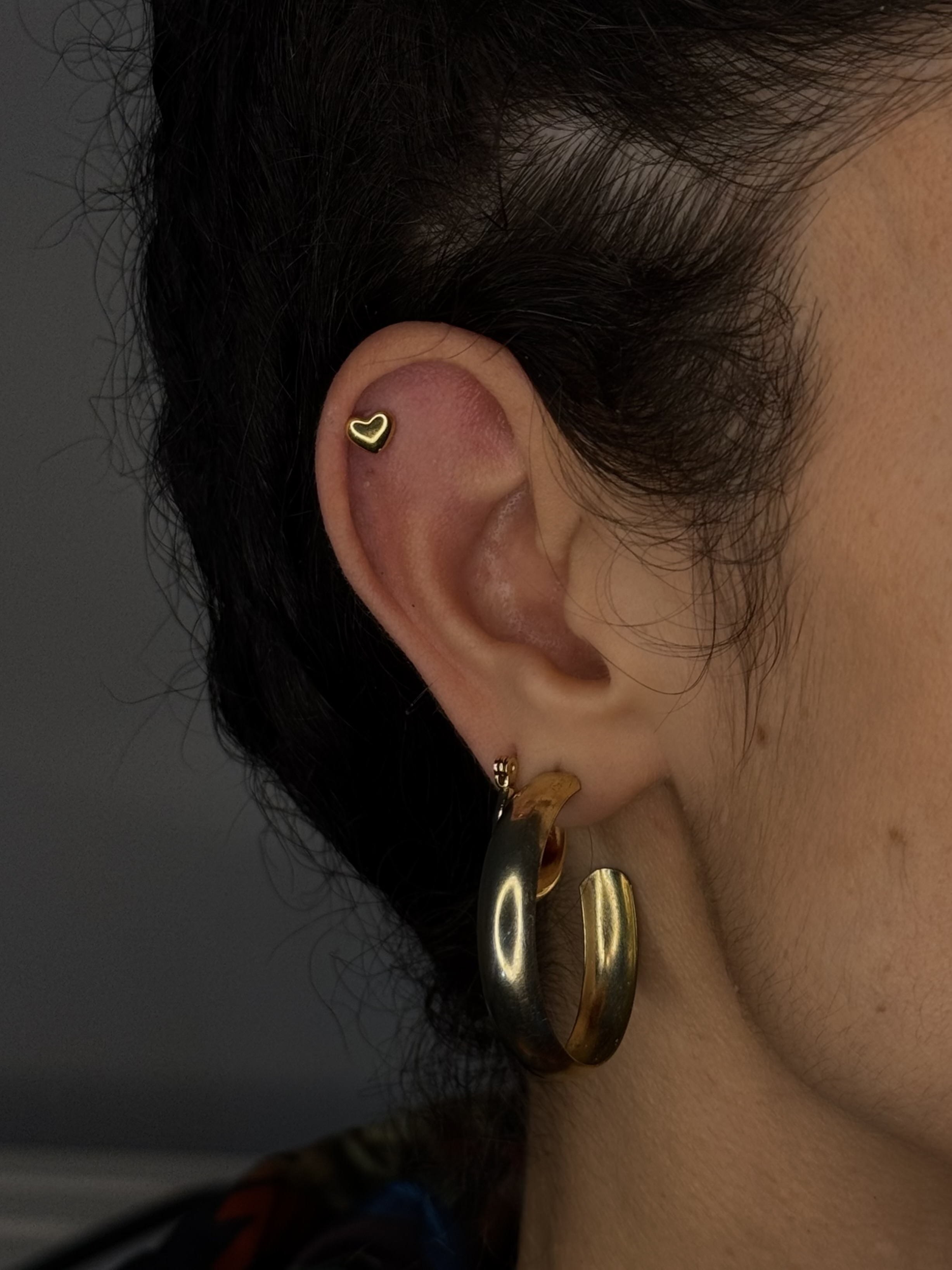 Топ "HEART SHAPE GOLD"