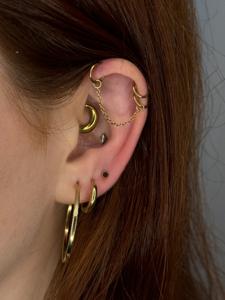 Цепь STEEL+PVD GOLD