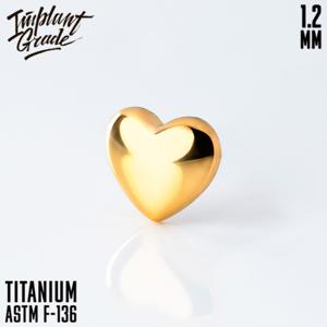 Топ "HEART SHAPE GOLD mini"