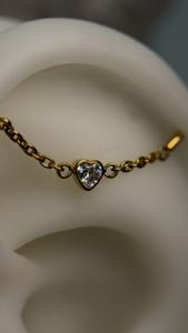 Лабрет "CLASSIC CHAIN GOLD"